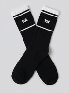 Woven Identity - Black - Unisex - Fine Knit Cotton Socks
