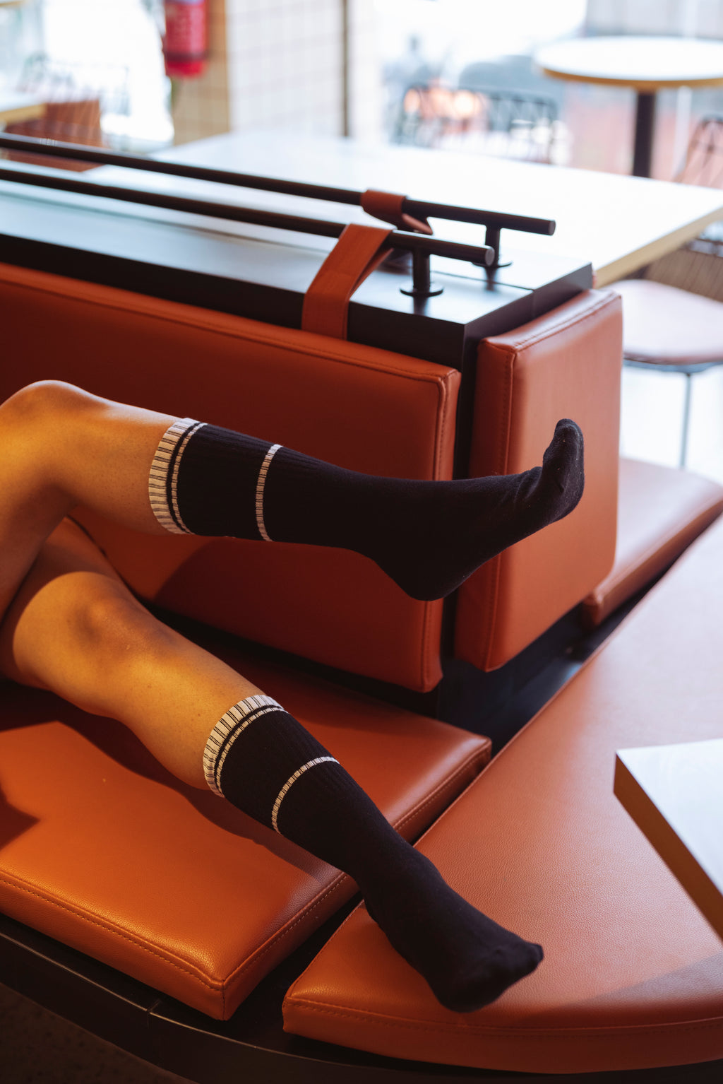 Woven Identity - Black - Unisex - Fine Knit Cotton Socks