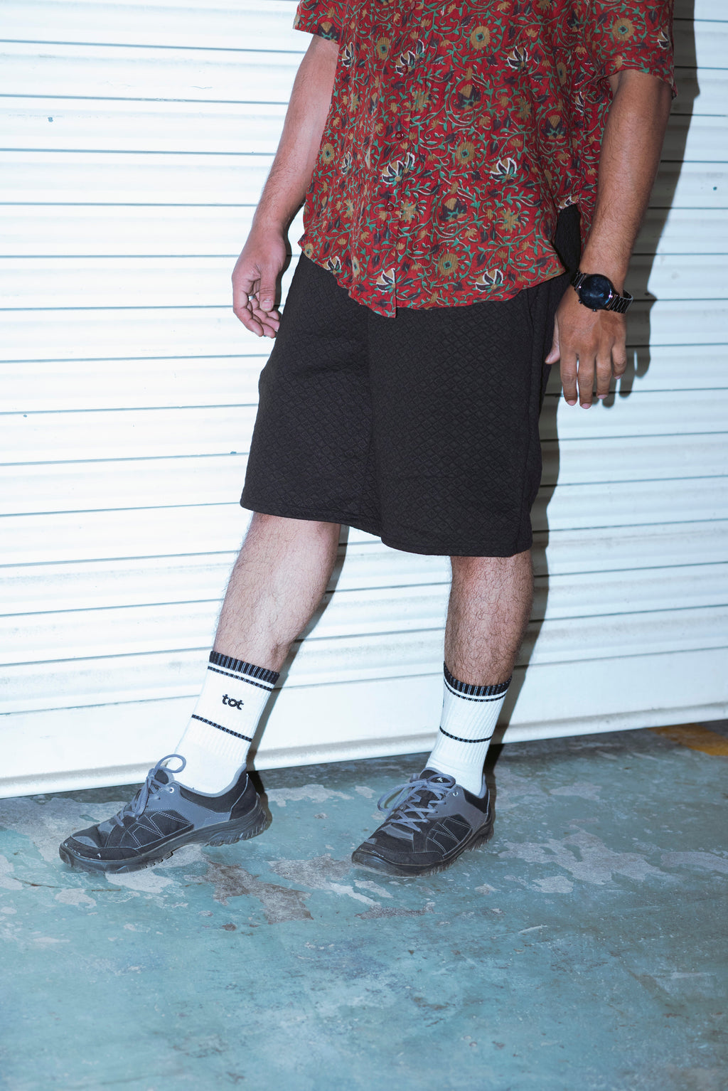 Woven Identity - White - Unisex - Fine Knit Cotton Socks