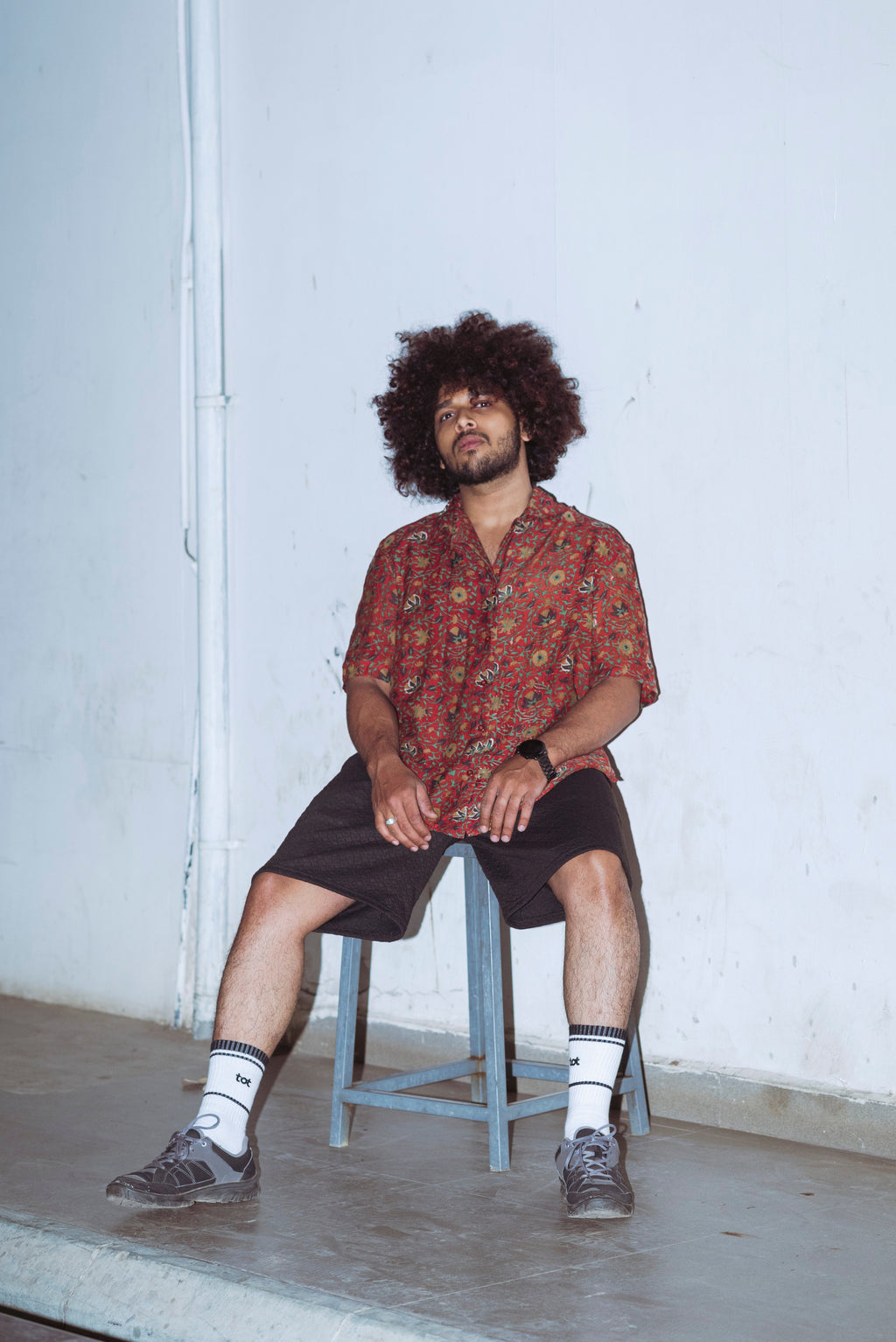 Woven Identity - White - Unisex - Fine Knit Cotton Socks